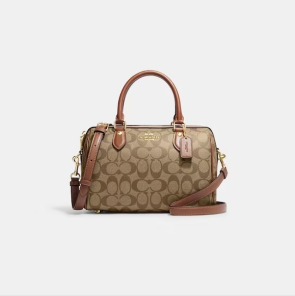 New! Rowan Satchel In Signature Canvas - Picture 3 of 6